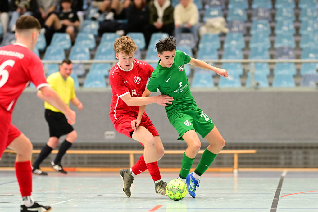 Futsal I A-Junioren I Saison 2023-2024 I NORDFV I Regionalmeisterschaft I FC Oberneuland - HSC Hannover | Der Sportfotograf. - Realisiert mit Pictrs.com