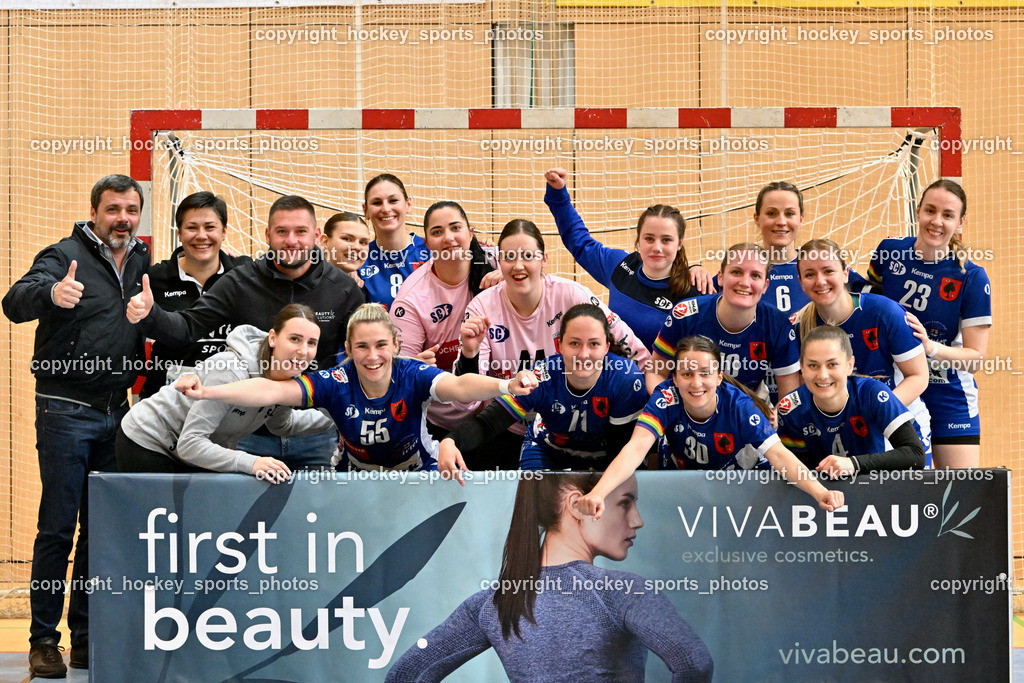 SC Ferlach Damen vs. Hypo Niederösterreich 30.4.2023 | Mannschaftsfoto SC Ferlach Damen