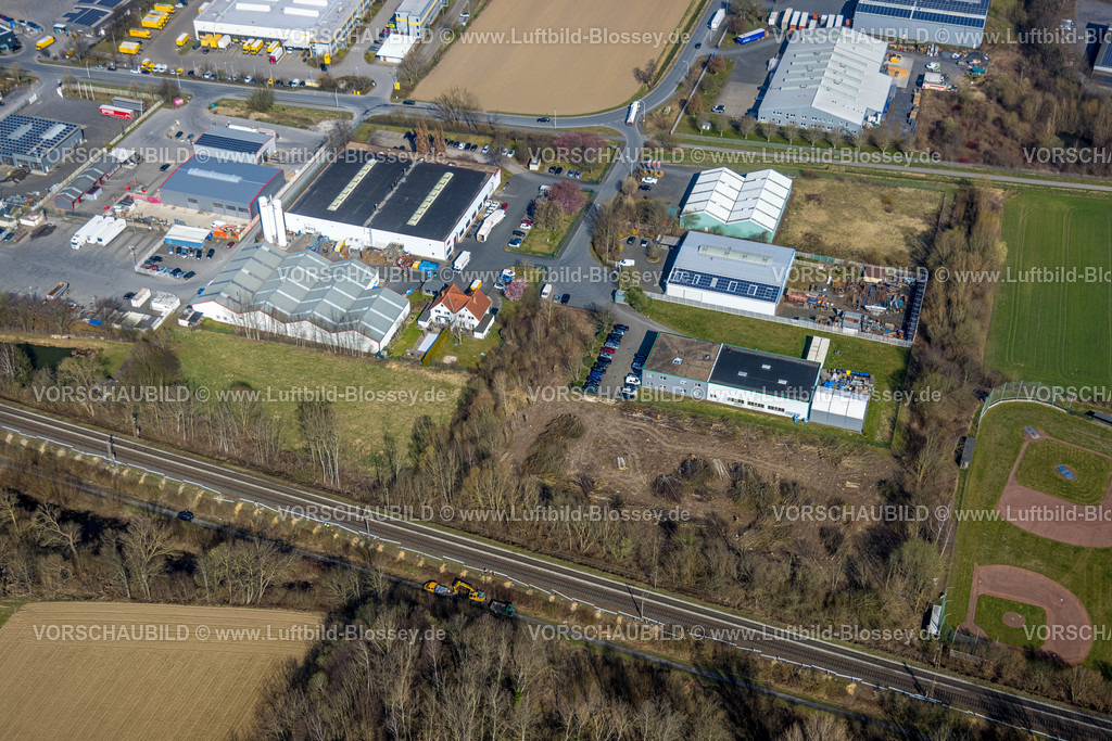 Werl220301239 | Luftbild, Gewerbegebiet Runtestraße, Werl, Soester Börde, Nordrhein-Westfalen, Deutschland