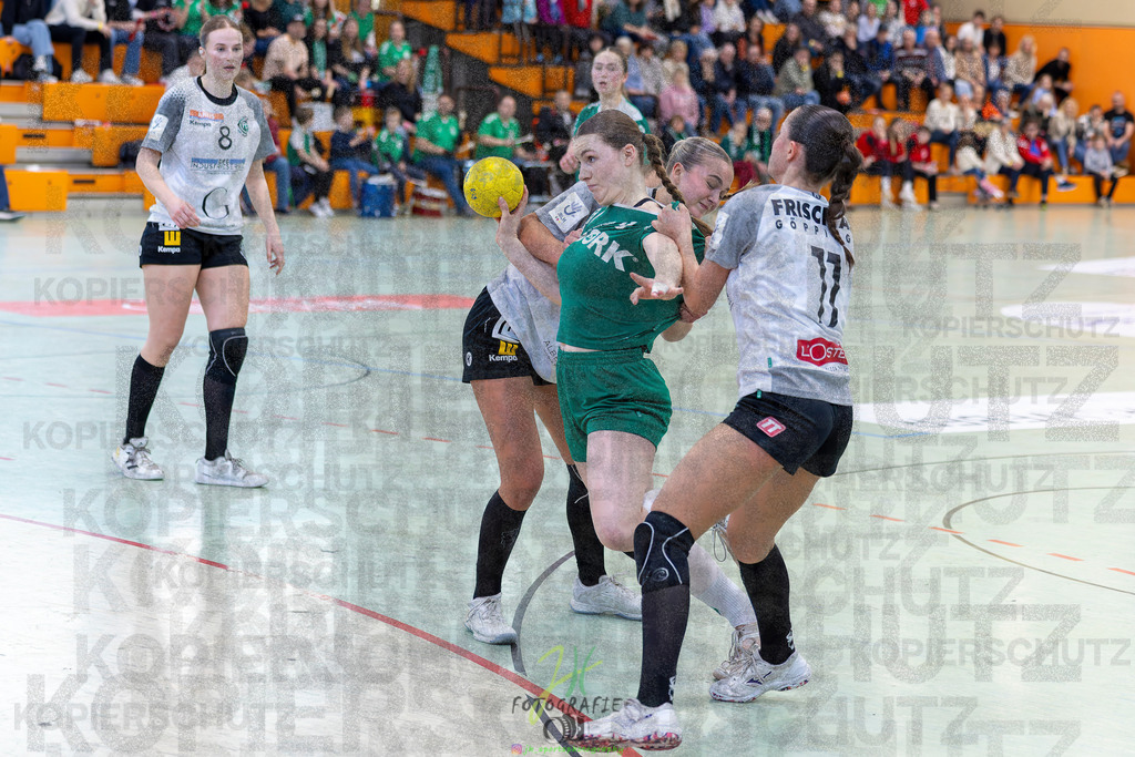 Jugendbundesliga wJA, Pokalrunde, HSG Kleenheim/Langgöns - Frisch Auf Göppingen | Jugendbundesliga wJA, Pokalrunde, HSG Kleenheim/Langgöns - Frisch Auf Göppingen am 28.02.2026 in Oberkleen (Weidig-Halle)Photo © 2026 - Jörg Heinrich - Realisiert mit Pictrs.com
