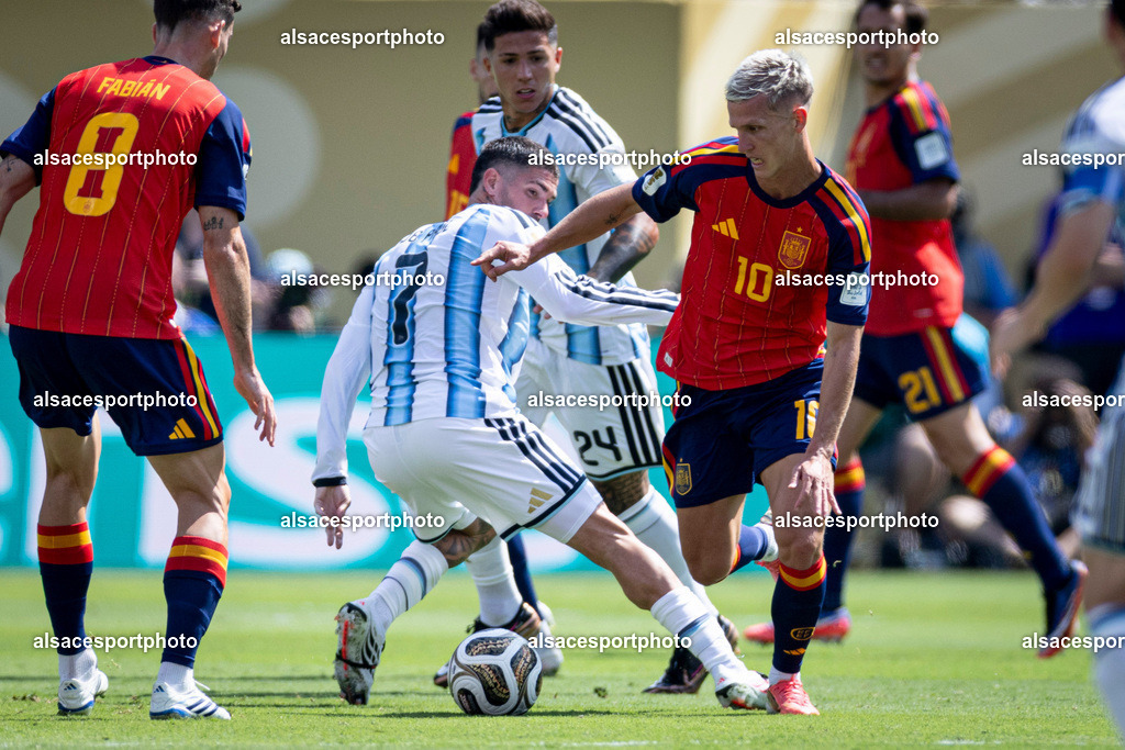 FOOTBALL : Argentine vs Espagne – Finale de la Coupe du Monde FIFA 2026. New York New Jersey Stadium, East Rutherford, New Jersey, États-Unis. 19/07/2026. | Dani Olmo #10 (Spain)