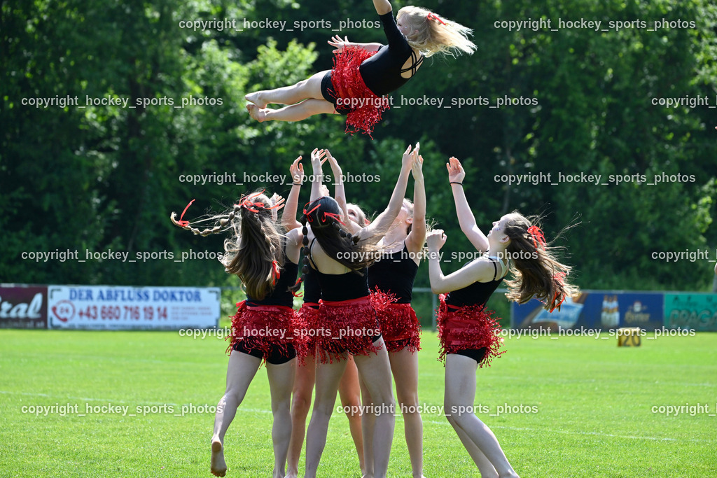 Carinthian Lions vs. Cineplexx Blue Devils | Sportakrobatik Spittal an der Drau, Carinthian Lions vs. Cineplexx Blue Devils, Carinthian Lions vs. Cineplexx Blue Devils am 09.06.2025 in Klagenfurt (ASV Sportplatz), Austria, (Photo by Bernd Stefan)