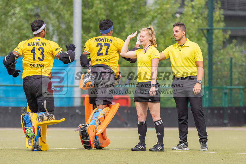 HK_20230822_103644 | 4 Nations Tournament Spiel um Platz 1 ( MU21 ) Indien - Germany am 22.8.2023 DHC Düsseldorf, Düsseldorf ,