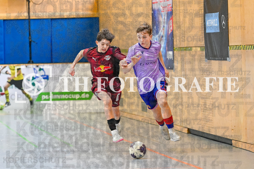 GER, FC Basel - RB Leipzig, U14 Hallenturnier, PS-Immo-Cup 2026, 18.01.2026 | Basel, Leipziig