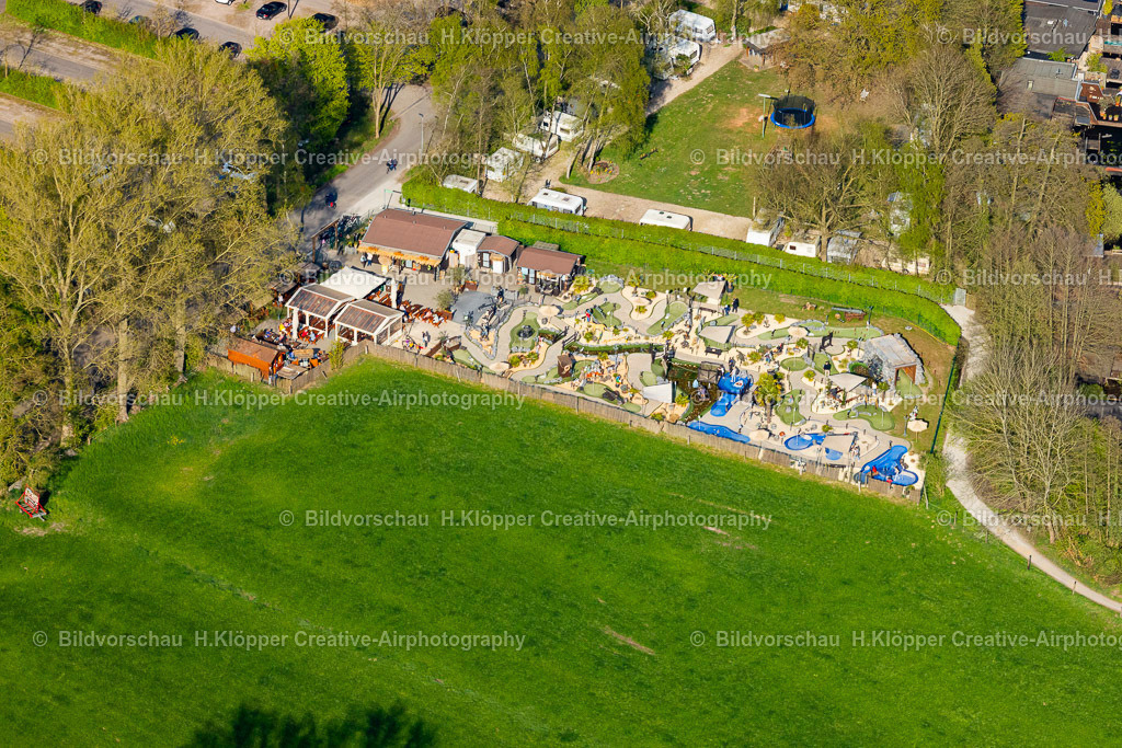 Luftbilder Nettetal-0025 | Luftbild Golfplatz der Minigolf-Anlage " Tortuga Adventure Golf "in Nettetal - Realisiert mit Pictrs.com