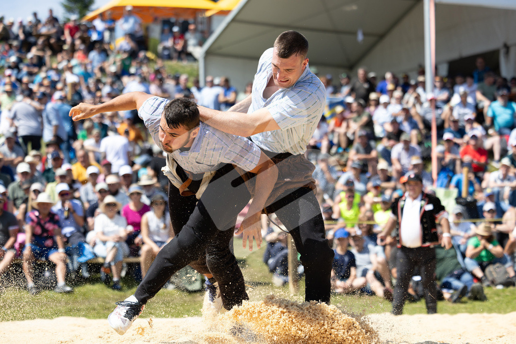 Rigi2025_2249 | Die Schwinger des Schwyzer Kantonalen Schwingerverbandes: Fotos, die Dynamik und Leidenschaft festhalten, sowie emotionale Momente aus dem traditionellen Schwingsport zeigen. - Realisiert mit Pictrs.com