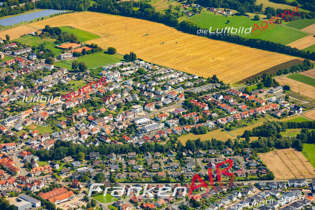 Elgershausen Schauenburg Bild- Das Luftbild wurde 2025 vom UL-Flugzeug heraus erstellt ( keine Drohne bzw. Drohnenaufnahme ) - Hochauflösende Luftaufnahme -Nicht vergleichbar mit Google Maps oder Satelittenbilder- Die Geschenkidee !Mit Lizenz und Bildrechte bestellbar - CC