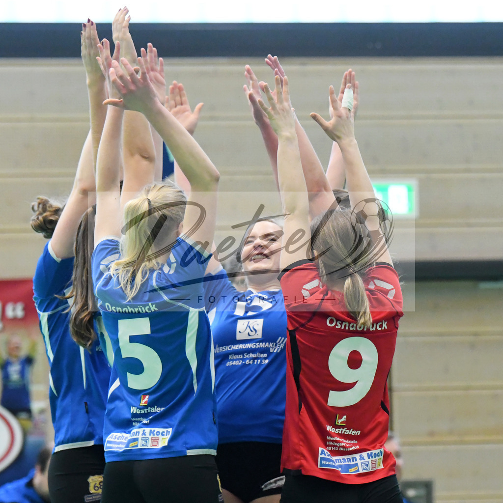 20200202_VCOOTB_0056 | Volleyball, Frauen:   waehrend des Spiels der Regionalliga NordWest zwischen VC Osnabrueck und Oldenburger TB in der Schlosswall-Halle am 02.02.2020 in Osnabrueck, Deutschland. - Realisiert mit Pictrs.com
