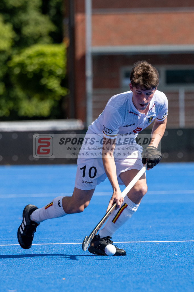 SFE_20230708_0047 | EuroHockey EM U18 Boys Belgium vs Scotland am 08.07.2023 in Krefeld (Gerd-Wellen-Hockeyanlage), Photo: Stephan Fehrmann 2023 (Sports-Gallery)