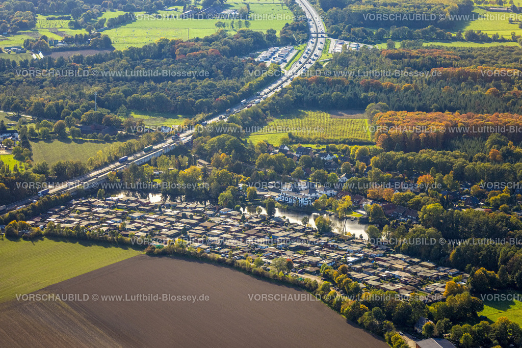 Neukirchen-Vluyn221004896 | Luftbild, Campingplatz Bej Wolters, Campingplatz Schultes Kull, Wohnhäuser Neufelder Straße, Großer Parsick See, Vluyn, Neukirchen-Vluyn, Ruhrgebiet, Niederrhein, Nordrhein-Westfalen, Deutschland