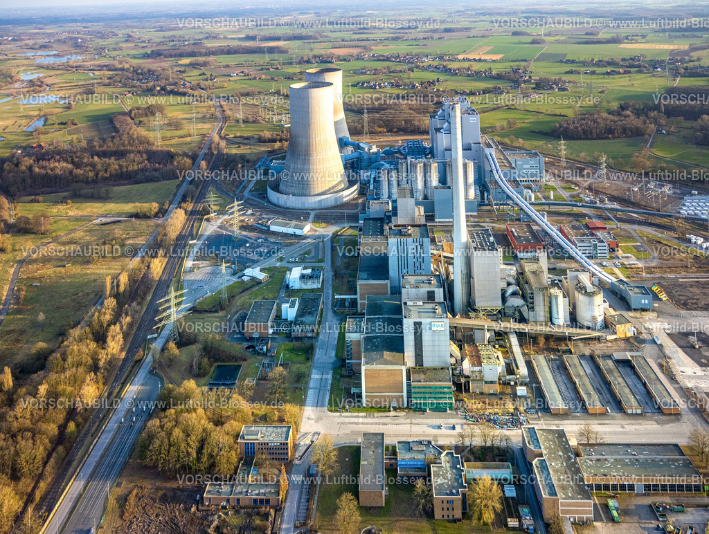 Hamm260204276 | Luftbild, RWE Kraftwerk Westfalen, Uentrop, Hamm, Ruhrgebiet, Nordrhein-Westfalen, Deutschland