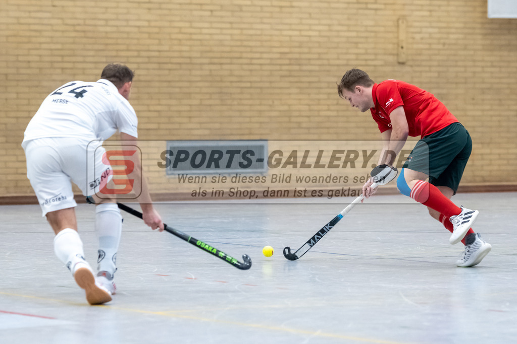 SFE_20230115_0067 | 1. Bundesliga Hockey Herren Schwarz-Weiss Neuss - Crefelder HTC am 15.01.2023 in  (Sporthalle Jahnerstrasse), Photo: Stephan Fehrmann 2022 (Sports-Gallery)