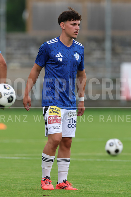 Friendly Match: SC Weiz vs TSV Hartberg in Weiz | Weiz, AUSTRIA, 01.JUL.26 - SOCCER - ADMIRAL Bundesliga, SC Weiz vs TSV Hartberg, test match. The image shows Marcel Laschett (Hartberg).