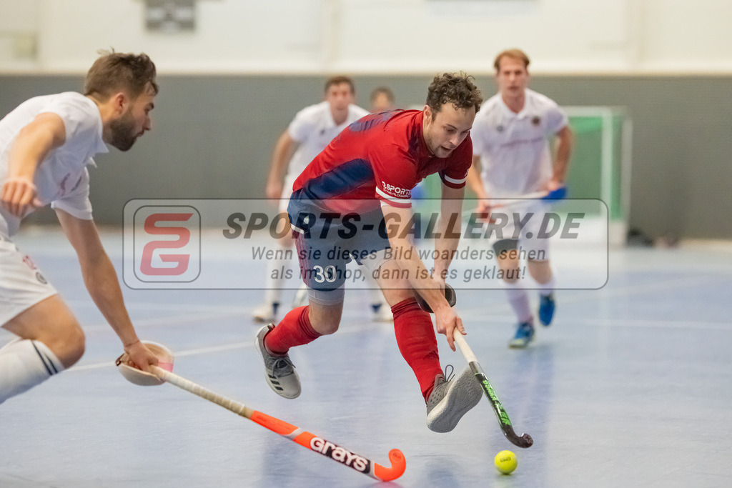 HK_20230107_102315 | 1. Bundesliga ( Halle ) Herren Düsseldorfer HC -  Crefelder HTC am 7.1.2023 Düsseldorfer HC, Düsseldorf , Schmidt Bernhard ( Düsseldorfer HC #30 )