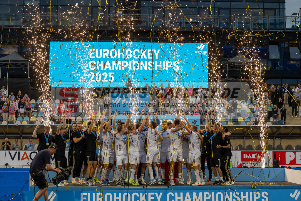Europameister Honamas - Holland 5-1 SO 16.08.25 SG- | Mönchengladbach, Deutschland, 16.08.25: Feldhockey, Euro Hockey – „ Europa Meisterschaft 2025“ im Hockey Park, Deutschland. (Foto von Axel Kaste)Europameister Deutschland, Honamas 2025