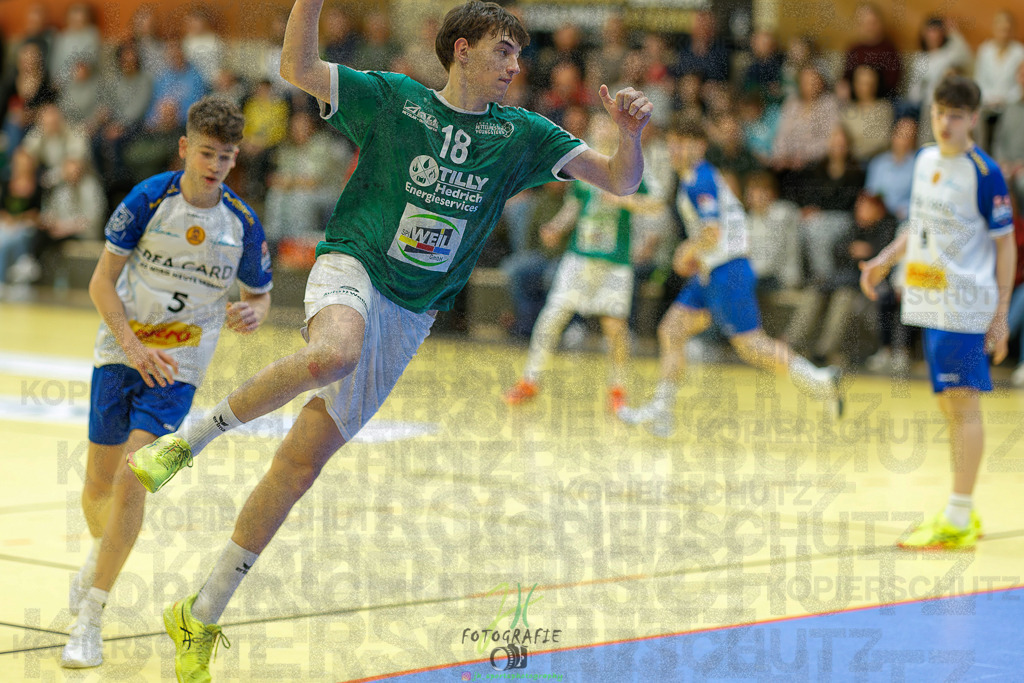 mJC-Regionalliga, Halbfinale Hessenmeisterschaft; HSG Dutenhofen/Münchholzhausen - TSV Pfungstadt | mJC-Regionalliga, Halbfinale Hessenmeisterschaft; HSG Dutenhofen/Münchholzhausen - TSV Pfungstadt am 15.03.2025 in Münchholzhausen (Sporthalle Münchholzhausen)Photo © 2025 - Jörg Heinrich - Realisiert mit Pictrs.com