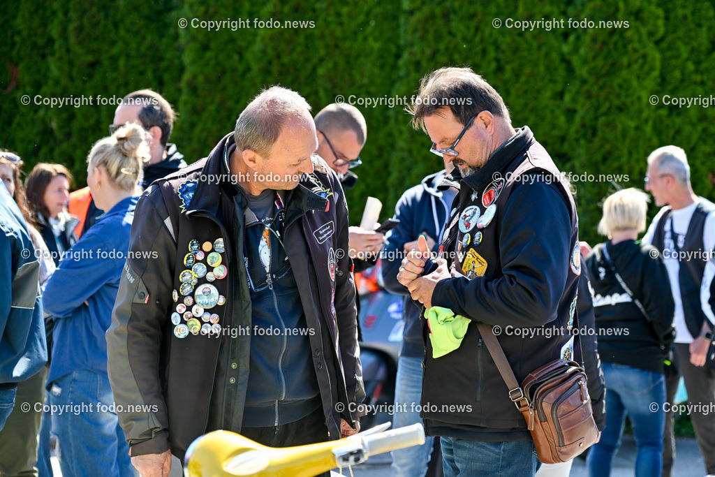 Lets Vespa togehter 2025_ Vespatreffen Neuhofen_ 27.04.2025-106 | 27.04.2025, Neuhofen, Kremsmuenster, AUT, Lets Vespa togehter 2025, Vespatreffen, im Bild Teilnehmer Vespatreffen, Motorsport Stadler©Copyright: Harald Dostal / fodo.media   Alle Bilder honorarfrei