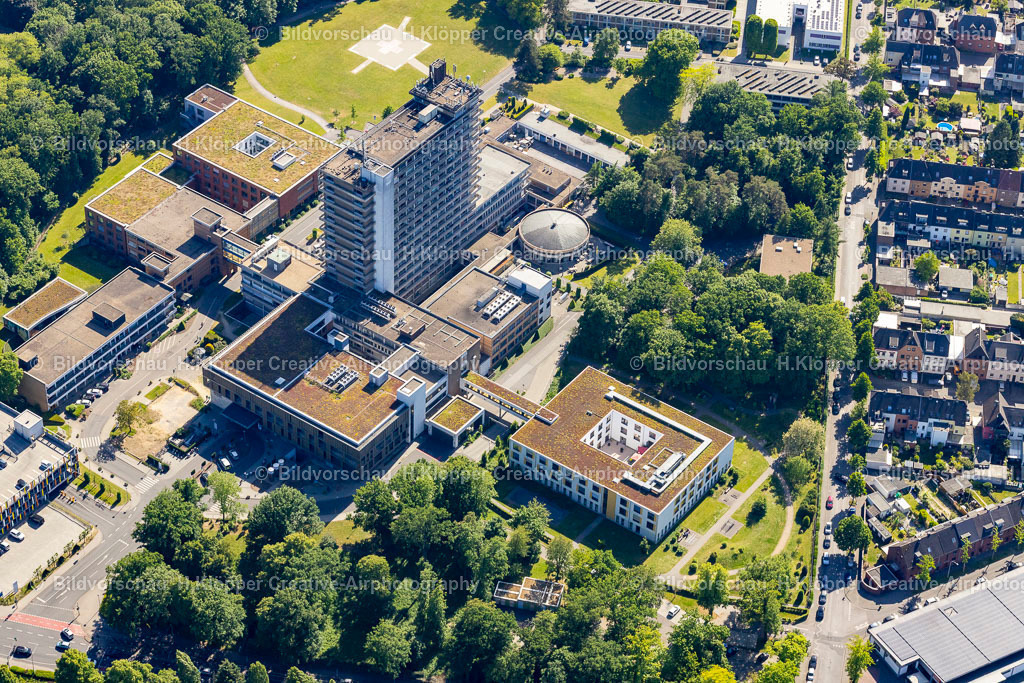 Luftbild Mönchengladbach-3496 | Luftbildfotografie und Luftbild LuftaufnahmeKlinikgelände des Krankenhauses in Mönchengladbach im Bundesland Nordrhein-Westfalen, Deutschland - Realisiert mit Pictrs.com