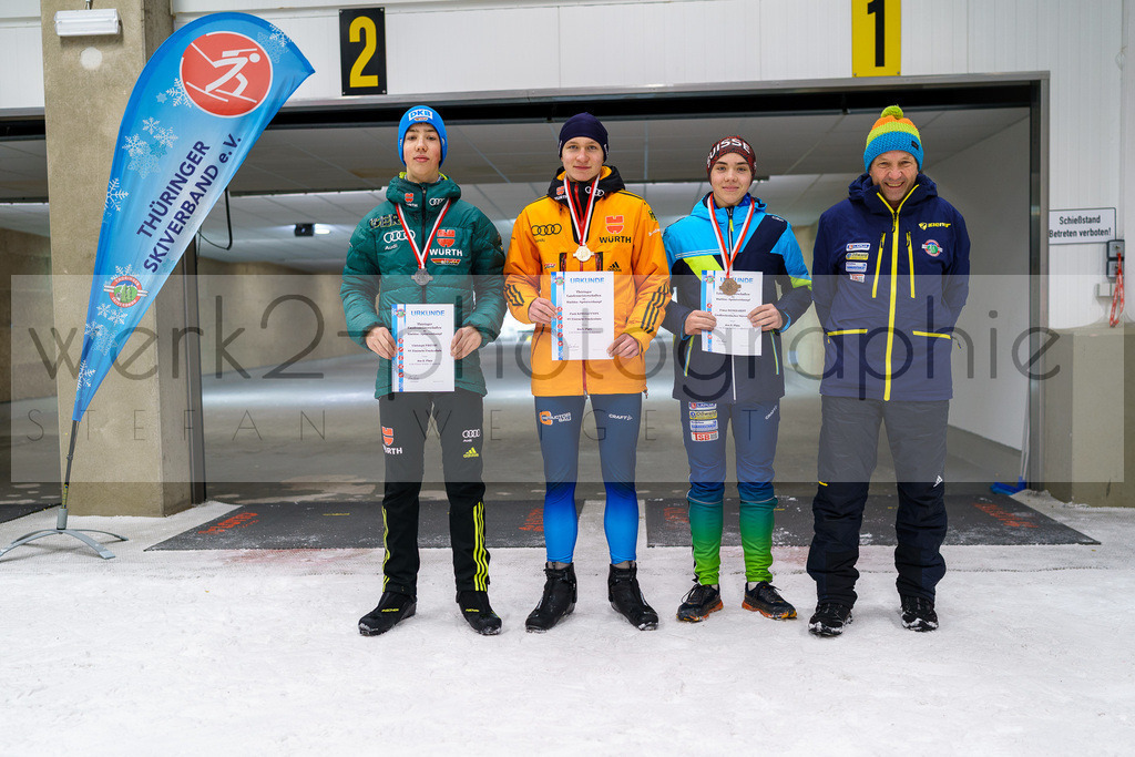 Thür. Meisterschaften Biathlon 03./04.02.2024 | Thüringer Meisterschaften Biathlon 3./4. Februar 2024 in der Skihalle Oberhof