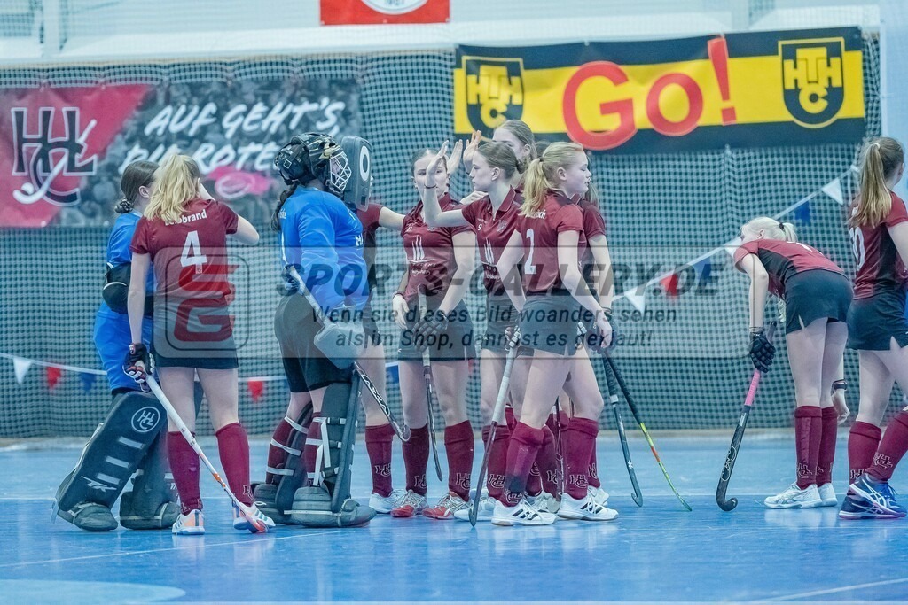 HK_20240303_109014 | Spiel um Platz 7 Deutsche Meisterschaft WU16 am 3.3.2024 Halle DHC, Düsseldorf ,
