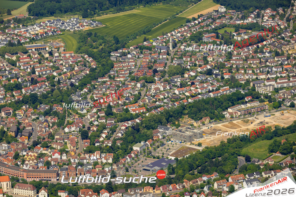 Das Luftbild zeigt Häfnersweg Backnang - Die Luftaufnahme wurde 2023 vom UL-Flugzeug aus erstellt ( keine Drohne ) - Hochauflösende Luftaufnahme - Für grossformatige Ausdrucke geeignet. Die Geschenkidee !Mit Lizenz und Bildrechte bestellbar