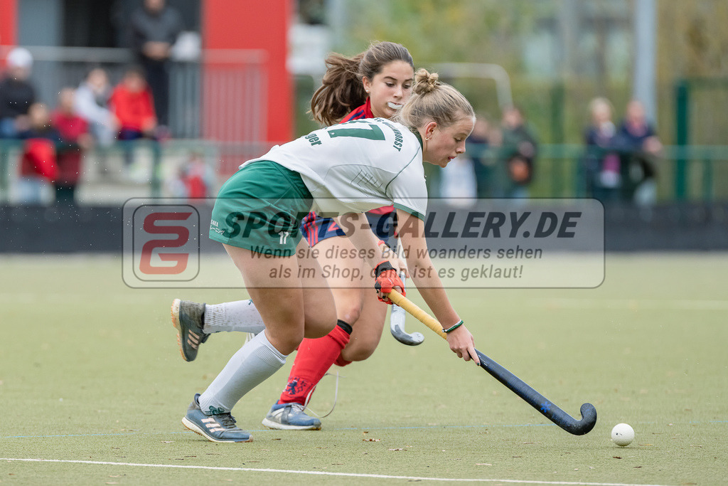 HK_20231022_106045 | Finale Deutsche Meisterschaft Feld WU16 Uhlenhorst Mülheim - Düsseldorfer HC am 22.10.2023 DHC, Düsseldorf ,