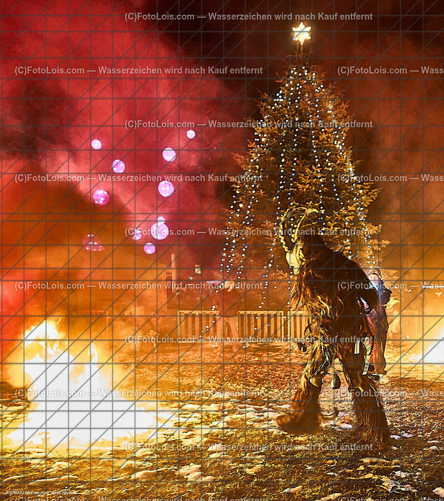 ALP5174_WIESELBURGER ADVENT_Perchtenlauf | (C)FotoLois.com, Alois Spandl, WIESELBURGER ADVENT, Perchtenlauf, So 10. Dez. 2023.