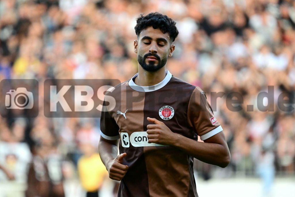 KBS Picture_FCStPauli-AtalantaBergamo_Test_054 | Saad Elias (St.Pauli) ,Sportplatz :  Millerntor Stadion, - Realisiert mit Pictrs.com