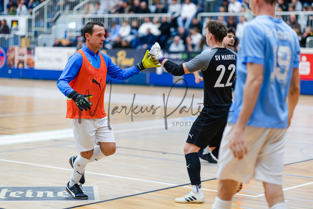 47. Stadtmeisterschaften im Hallenfußball 2025, Zwischenrunde, Zwischenrunde | Stadtmeisterschaften im Hallenfußball 2025, Zwischenrunde, Sporthalle Berg Fidel in Münster. Foto: sportfotografie.ms | Markus Paletta - Realisiert mit Pictrs.com