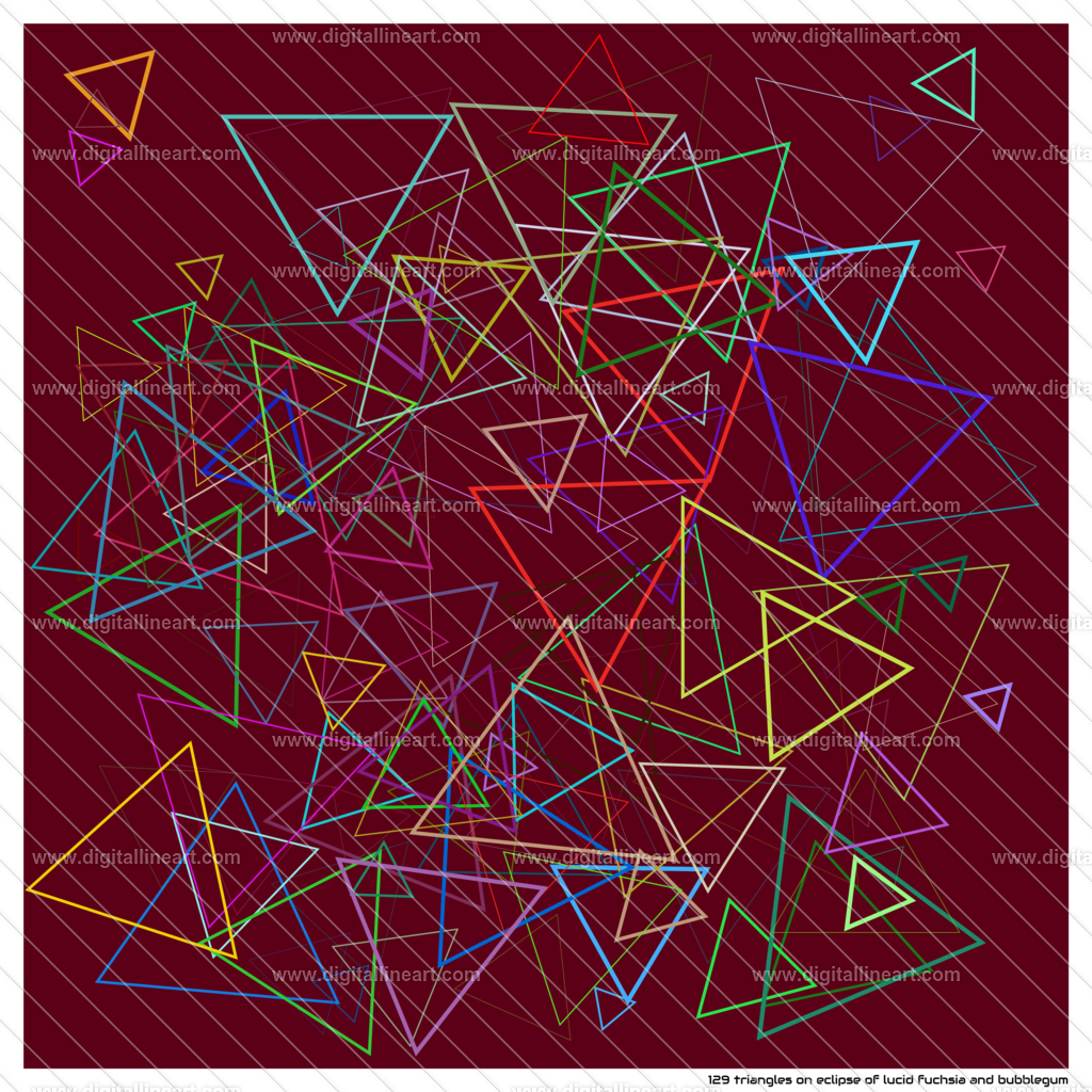 129-triangles-eclipse-of-lucid-fuchsia-and-bubblegum | digitallineart - Realisiert mit Pictrs.com