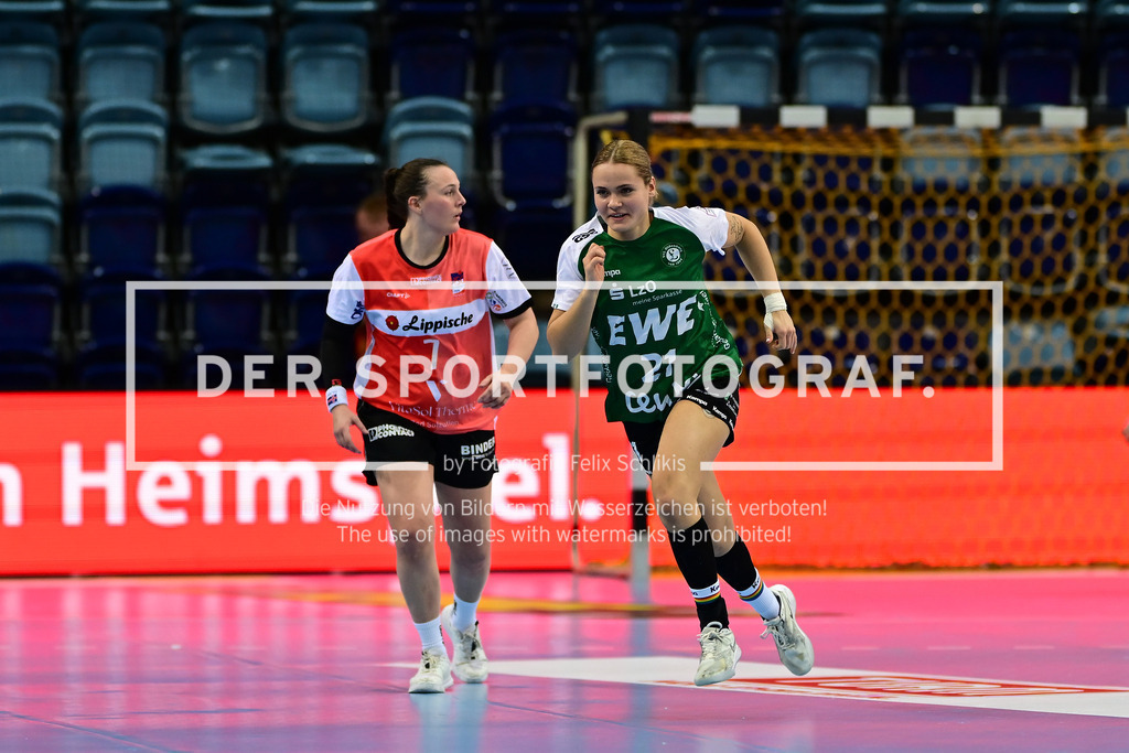 Handball I Frauen I Saison 2025-2026 I 1. HBF I 9. Spieltag I VfL Oldenburg - HSG Blomberg-Lippe I 75515 | Der Sportfotograf. - Realisiert mit Pictrs.com