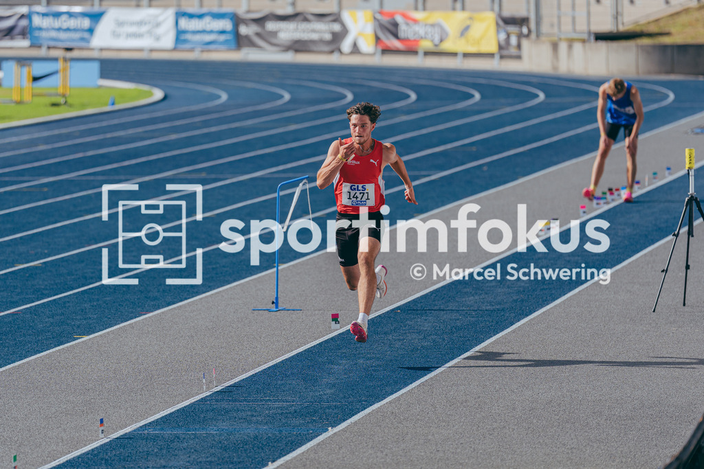DM U23 U18 Bochum 2026 | Janek Schiffer (LG Brillux Münster) bei den Deutschen Meisterschaften der U18 &amp; U23 2026 im Lohrheidestadion in Bochum-Wattenscheid. - Realisiert mit Pictrs.com
