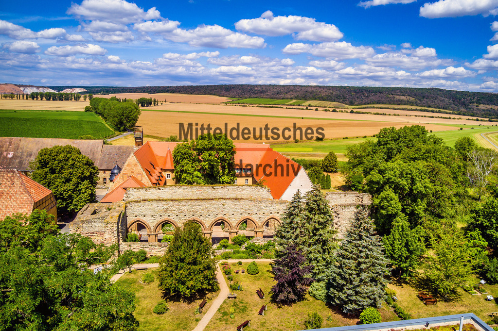 Kloster Memleben LU Luftbild-0007 | Koster Memleben - Realisiert mit Pictrs.com