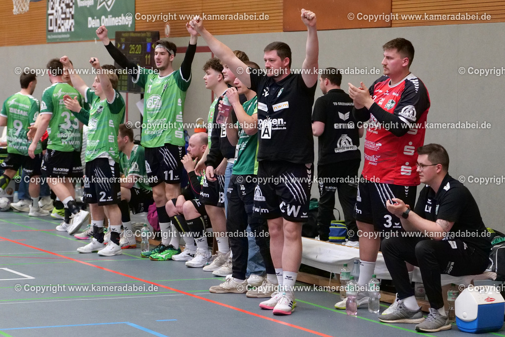 Handball : Verbandsliga Herren: TB Oberhausen - RW Oberhausen  am 12.04.2026 in Oberhausen. | Handball : Verbandsliga Herren: TB Oberhausen - RW Oberhausen  am 12.04.2026 in Oberhausen. - Realisiert mit Pictrs.com