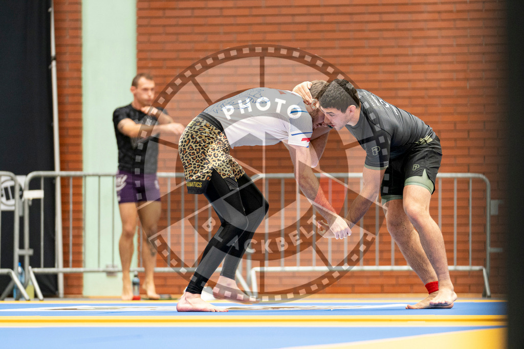 20230916PBB1034 | Fighters compete during the grappling tournement ADCC Trials (European, Middle East and African Championship) in Warsaw, Poland, on September 16, 2023.