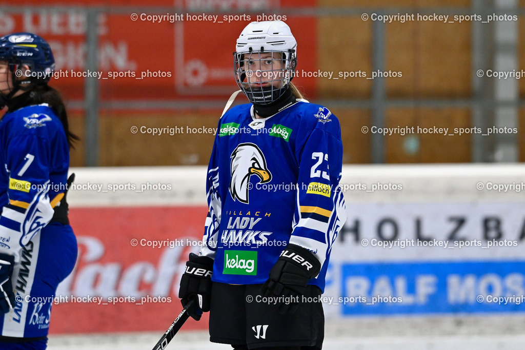 Wildcats Paternion vs. Lady Hawks  | #23 Fuchs Julia LADY HAWKS, Wildcats Paternion vs. Lady Hawks , Wildcats Paternion vs. Lady Hawks  am 27.01.2025 in Spittal an der Drau (Eissportzentrum Spittal), Austria, (Photo by Bernd Stefan)