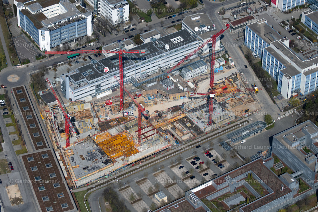 4022015 | Baustelle am S-Bahnhof Unterföhring, München
