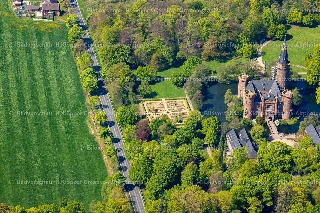 Luftbild Bedburg-Hau-1517 | Luftbildfotografie , Luftbild Schloss Moyland Bedburg-Hau - Realisiert mit Pictrs.com