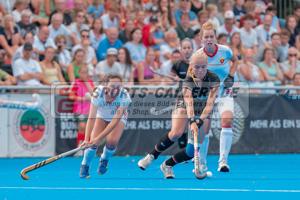 HK_20230715_102764 | Euro Hockey WU18 SF2 Spain vs Germany Championship Girls & Boys am 15.7.2023 CHTC , Krefeld ,