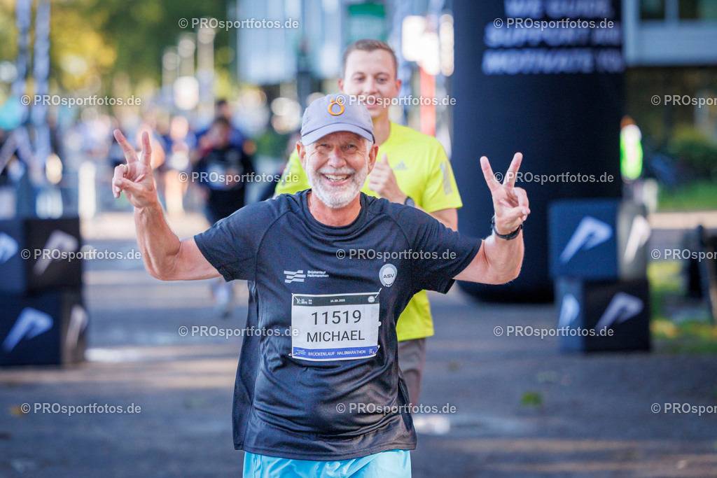 Brückenlauf Halbmarathon des ASV Köln; Köln, 14.09.25 | Impressionen vom Brückenlauf Halbmarathon des ASV Köln am 14.09.25 in Köln (Deutschland). Foto: BEAUTIFUL SPORTS/Bernd Hoffmann