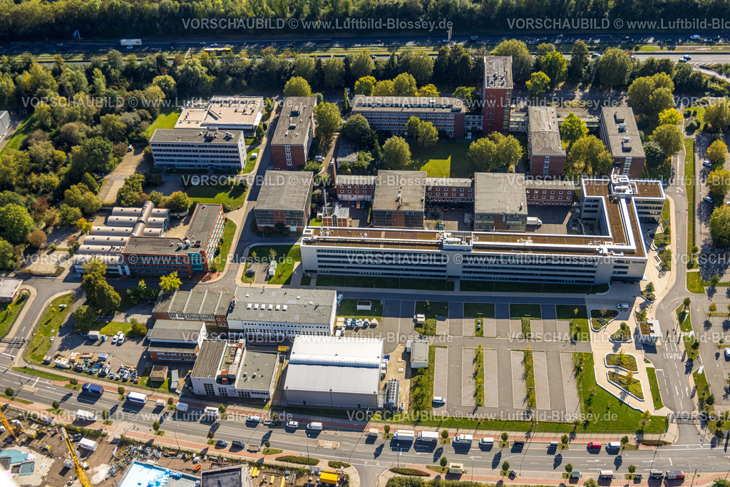 Essen241000866 | Luftbild, TÜV-Nord Campus, Am Technologiepark, Autobahn A40, Kray, Essen, Ruhrgebiet, Nordrhein-Westfalen, Deutschland