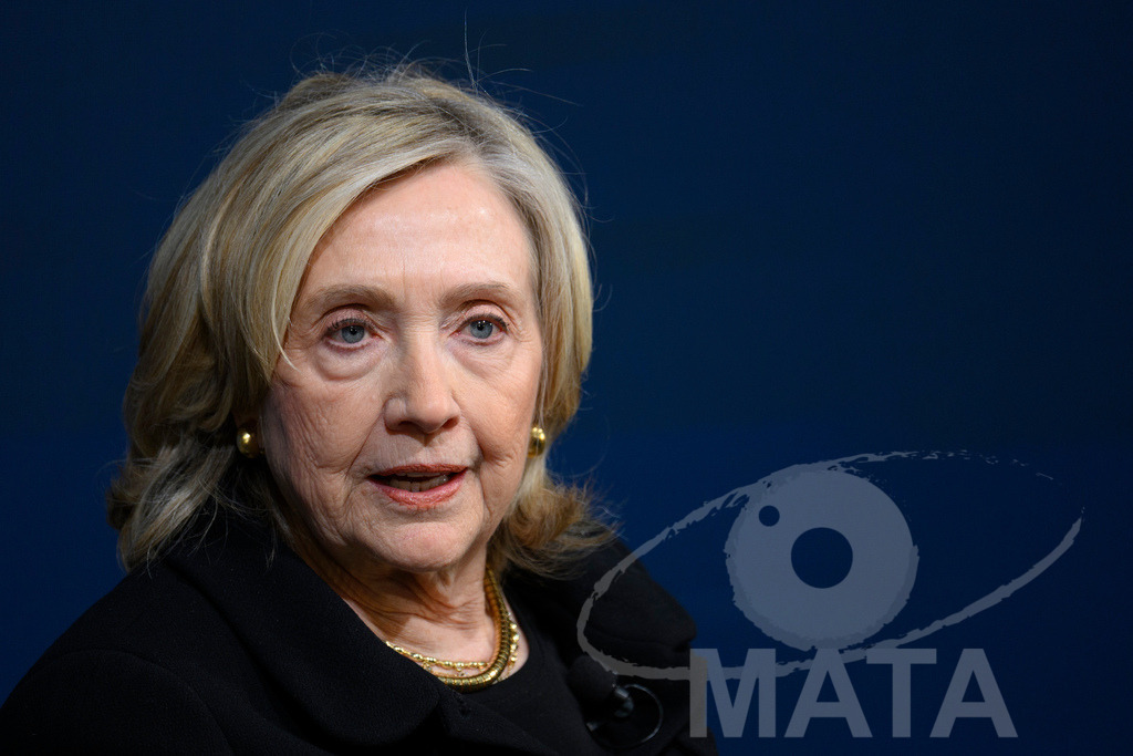 _DWA3976 | Die US-Politikerin Hillary Clinton auf der Veranstaltung Bridging Scholarship and Statecraft im Rahmen der Münchner Sicherheitskonferenz 2026. München, 13.02.2026 Bayern Deutschland  - Realisiert mit Pictrs.com