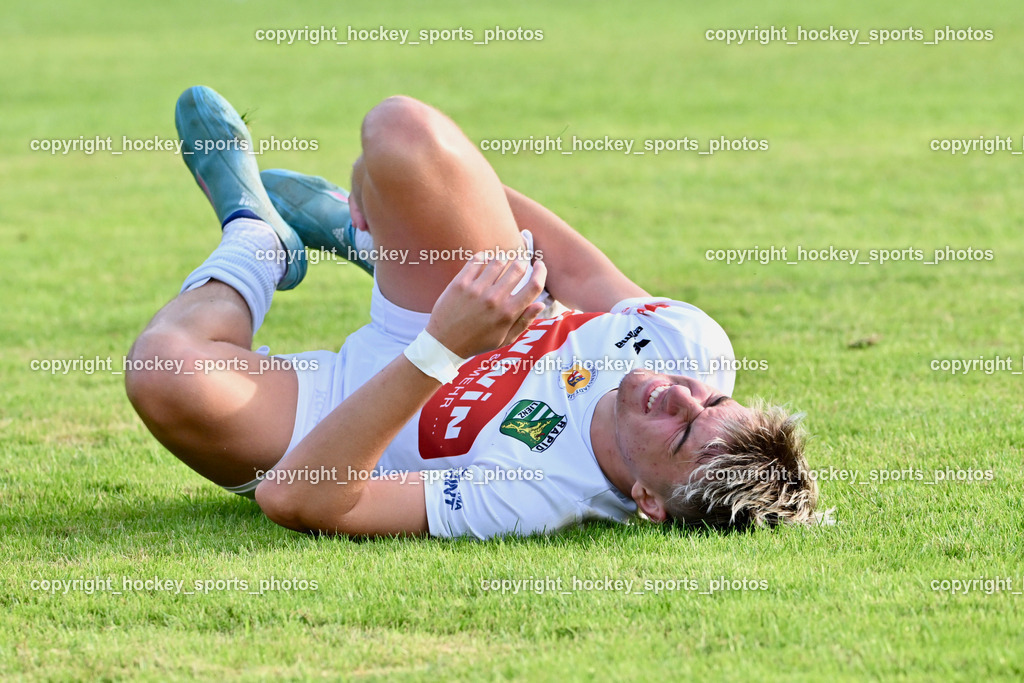 FC Faakersee vs. Rapid Lienz  | #16 Sandro Unterreiner Rapid Lienz, FC Faakersee vs. Rapid Lienz , FC Faakersee vs. Rapid Lienz  am 04.08.2024 in Faakersee (Sportplatz Faakersee), Austria, (Photo by Bernd Stefan)