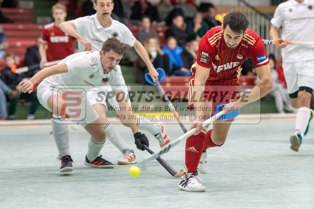 SFE_20221218_0052 | 1. Bundesliga Hockey Herren Rot-Weiss Köln - Crefelder HTCa am 18.12.2022 in Köln (KTHC Stadion Rot-Weiss Köln Tennis and Hockey Club), Photo: Stephan Fehrmann 2022 (Sports-Gallery),Elian Mazkour ( Rot-Weiss Köln #26 )
