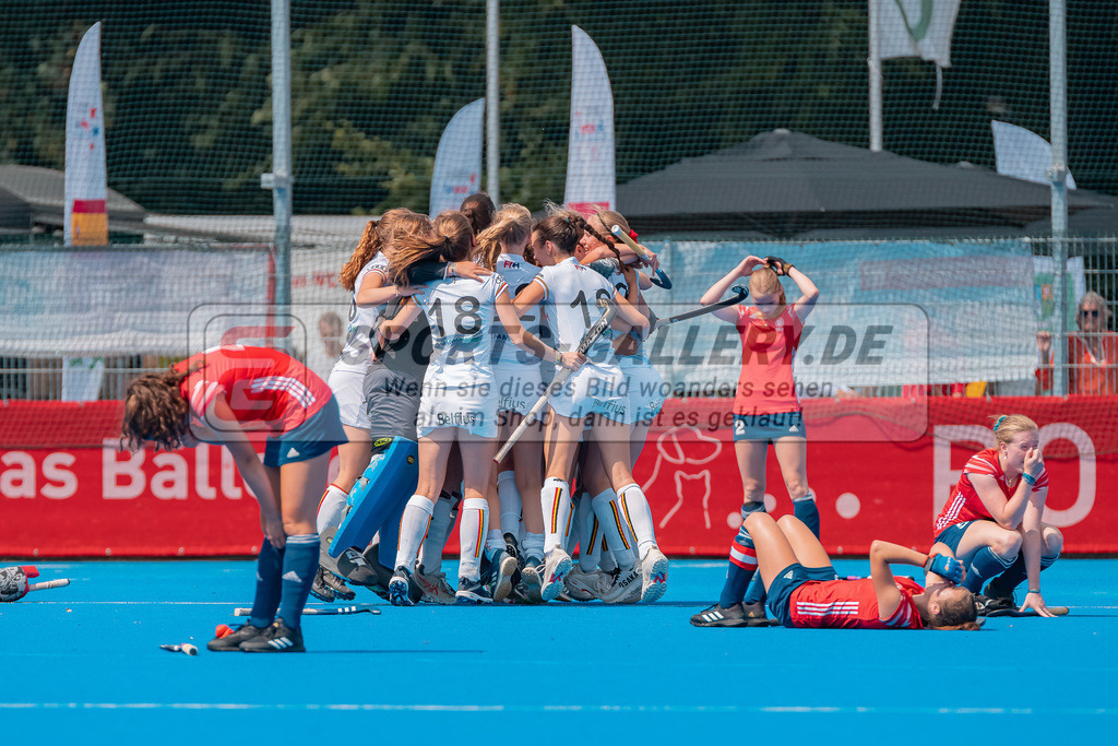 HK_20230715_102631 | Euro Hockey WU18 SF1 Belgium vs England Championship Girls & Boys am 15.7.2023 CHTC , Krefeld ,