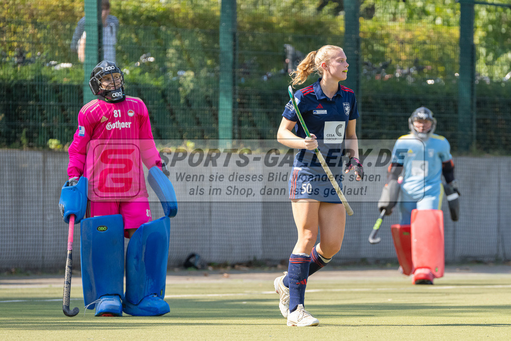 HK_20230910_104076 | 1.Bundesliga Damen Düsseldorfer HC - Rot-Weiss köln  am 10.9.2023 DHC, Düsseldorf , Lilly Stoffelsma ( Düsseldorfer HC #50 )