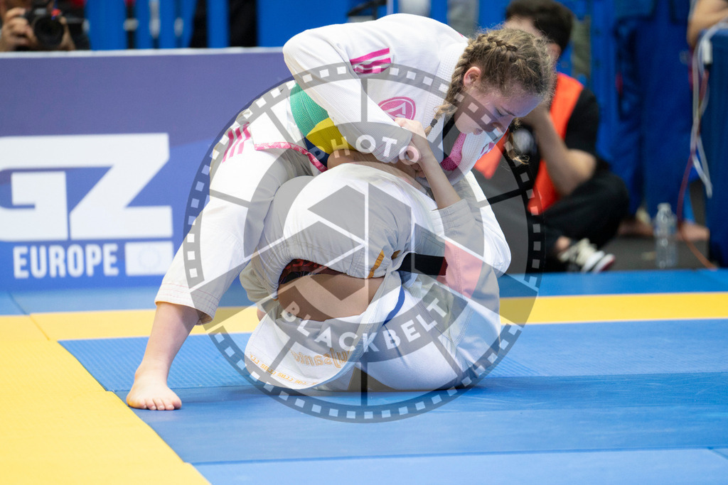 20240119PBB3299 | Fighters compete during the IBJJF European Championship in Paris, France, on January 19, 2024.