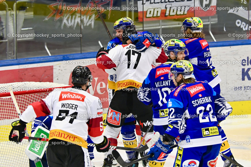 EC IDM Wärmepumpen VSV vs. Pioneers Vorarlberg 11.10.2024 | Faustkampf, #51 Woger Daniel PIONEERS VORARLBERG, #10 VALLANT Thomas EC VSV, #77 LINDNER Philipp EC VSV, #17 Cooper Oliver PIONEERS VORARLBERG, #12 Pearson Chase EC VSV, EC IDM Wärmepumpen VSV vs. Pioneers Vorarlberg 11.10.2024, EC IDM Wärmepumpen VSV vs. Pioneers Vorarlberg am 11.10.2024 in Villach (Stadthalle Villach), Austria, (Photo by Bernd Stefan)