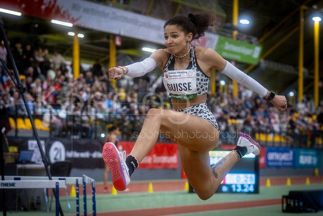 Indoor Meeting Dortmund, 08.02.2026 | DORTMUND, GERMANY - FEBRUARY 8:  Saliyya Guisse (Belgien) during the Indoor Meeting Dortmund at the Helmut-Koernig-Halle on February 8, 2026 in Dortmund, Germany. (Photo by Axel Kohring/Beautiful Sports Int.)