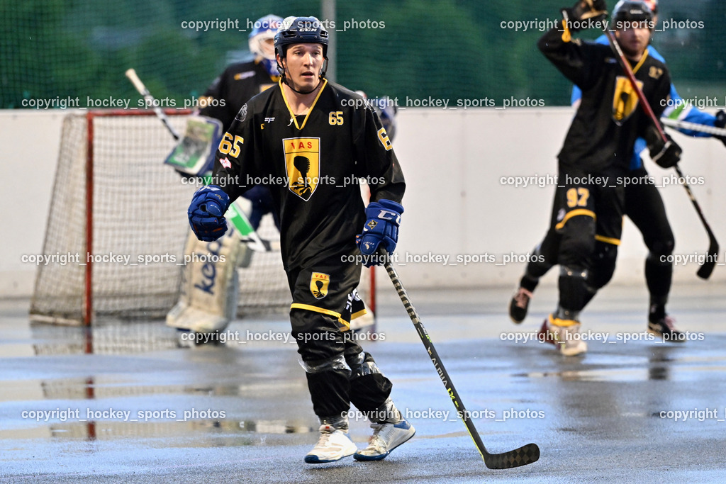 VAS Ballhockey Villach vs. ASKÖ Villach Ballhockey | #65 Ortner Stefan, VAS Ballhockey Villach vs. ASKÖ Villach Ballhockey, VAS Ballhockey Villach vs. ASKÖ Villach Ballhockey am 28.05.2025 in Villach (Alpen Arena ), Austria, (Photo by Bernd Stefan)